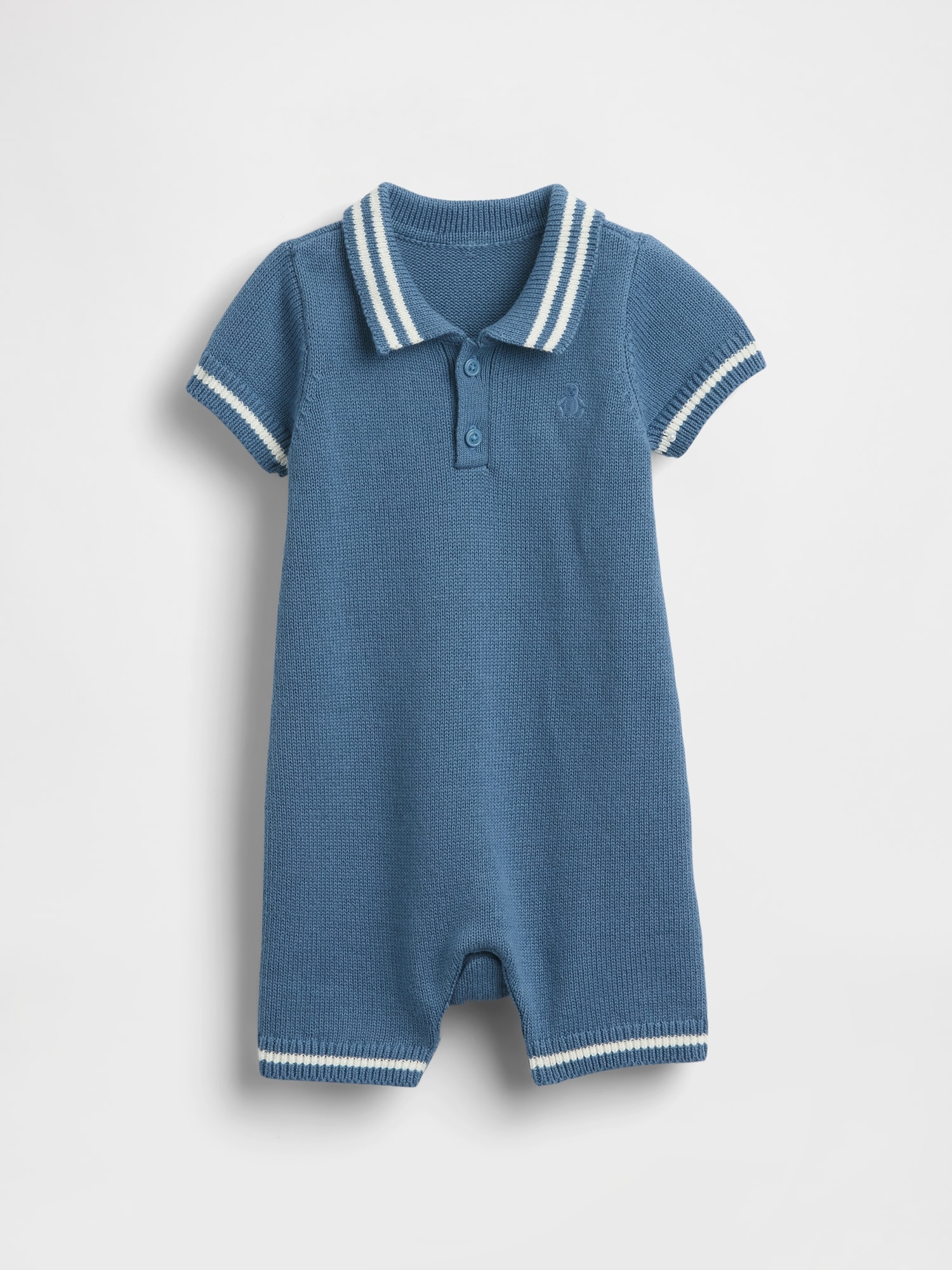 Baby Polo Sweater Shorty One-Piece