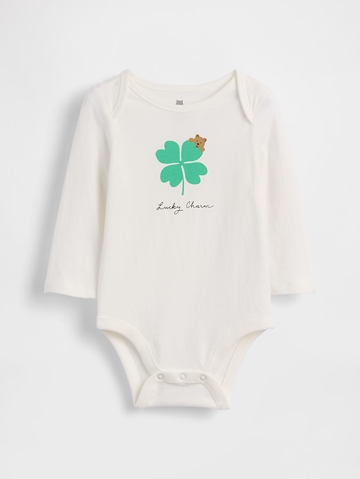 Image number 1 showing, Baby First Favorites Organic Cotton Graphic Bodysuit