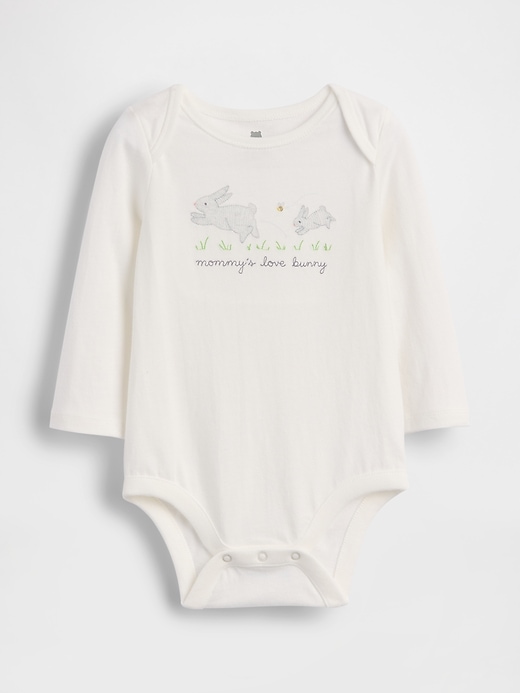 Image number 1 showing, Baby First Favorites Organic Cotton Graphic Bodysuit