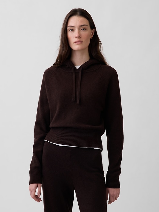 Image number 1 showing, CashSoft Sweater Hoodie