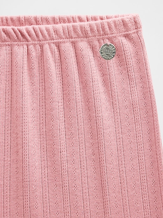 Image number 6 showing, Gap × Summer Fridays Pointelle PJ Shorts