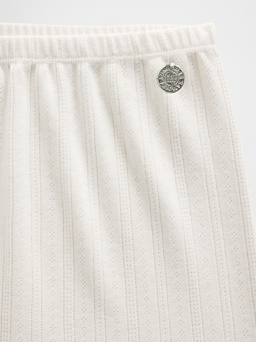 Image number 6 showing, Gap × Summer Fridays Pointelle PJ Shorts