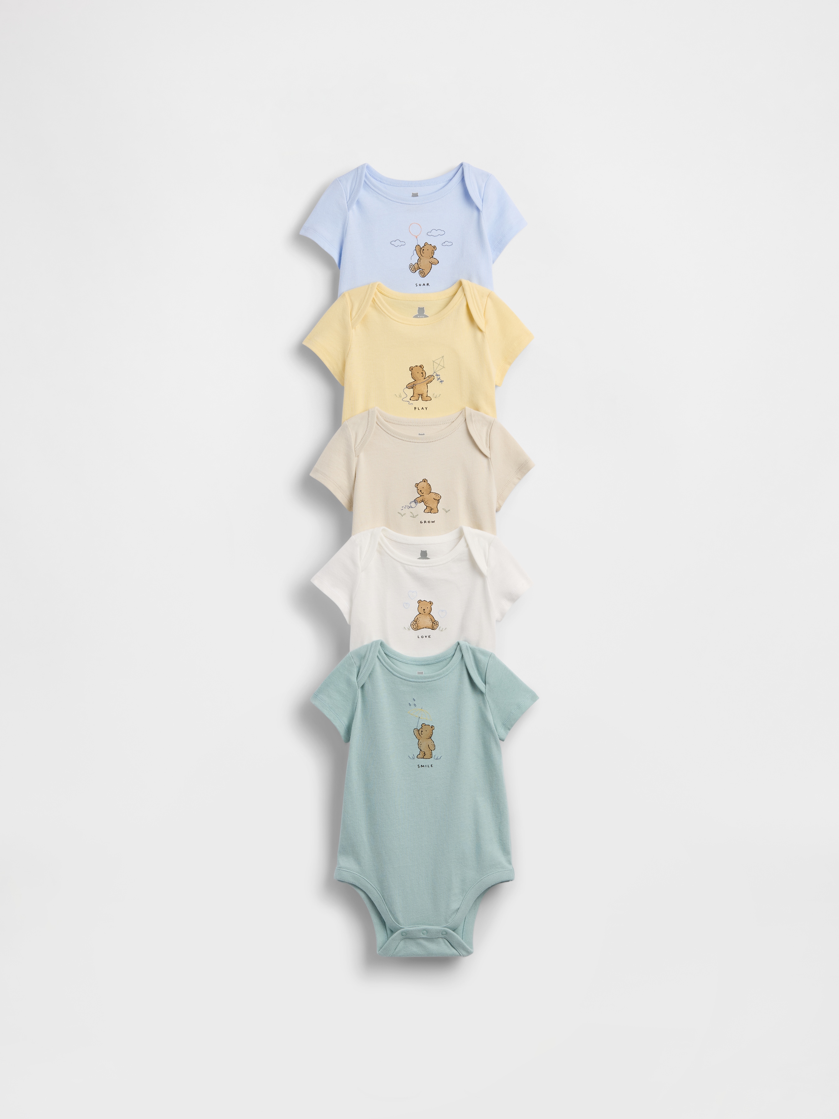 Baby First Favorites Bodysuit (5-Pack)