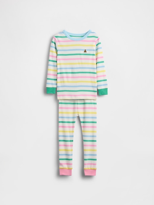 Image number 1 showing, Baby & Toddler Organic Brushed Cotton PJ Set