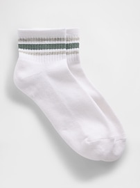 Image number 1 showing, Athletic Quarter Crew Socks
