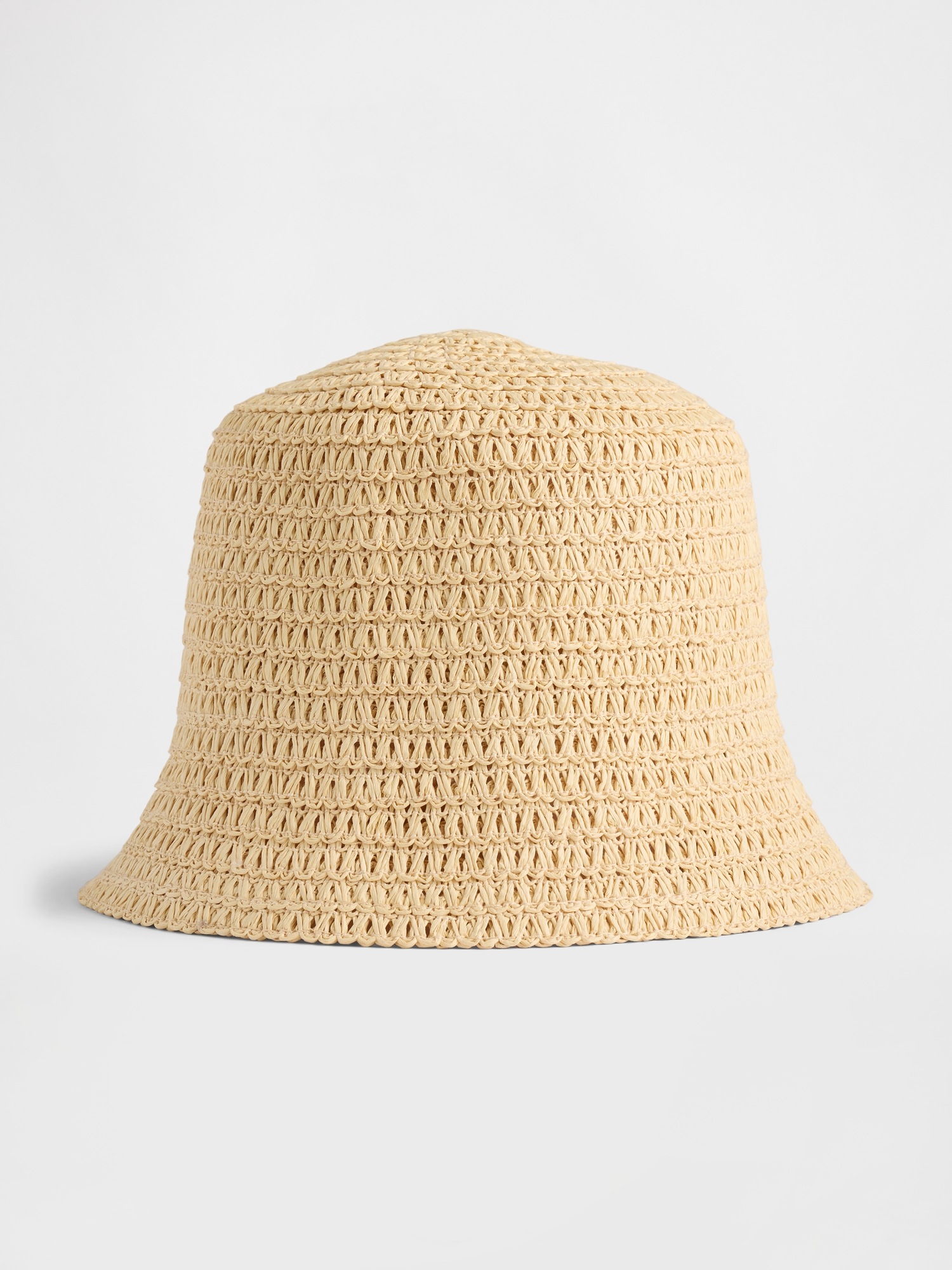 Straw Bucket Hat