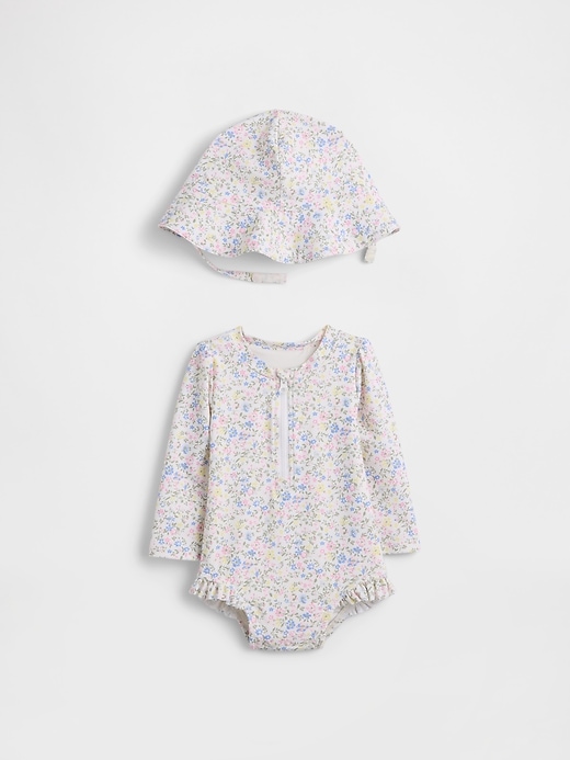 Image number 3 showing, Baby Rash Guard Swim Set