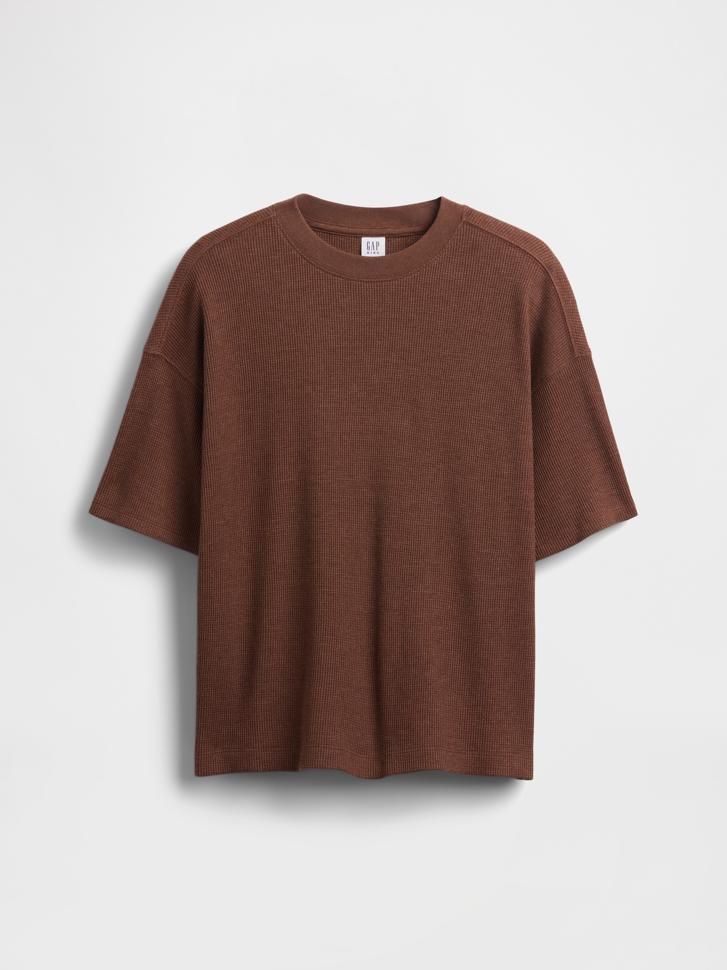 Детские футболки Gap Kids Oversized Waffle T-Shirt