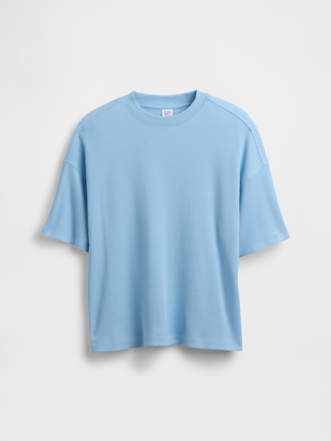 Kids Oversized Waffle T-Shirt