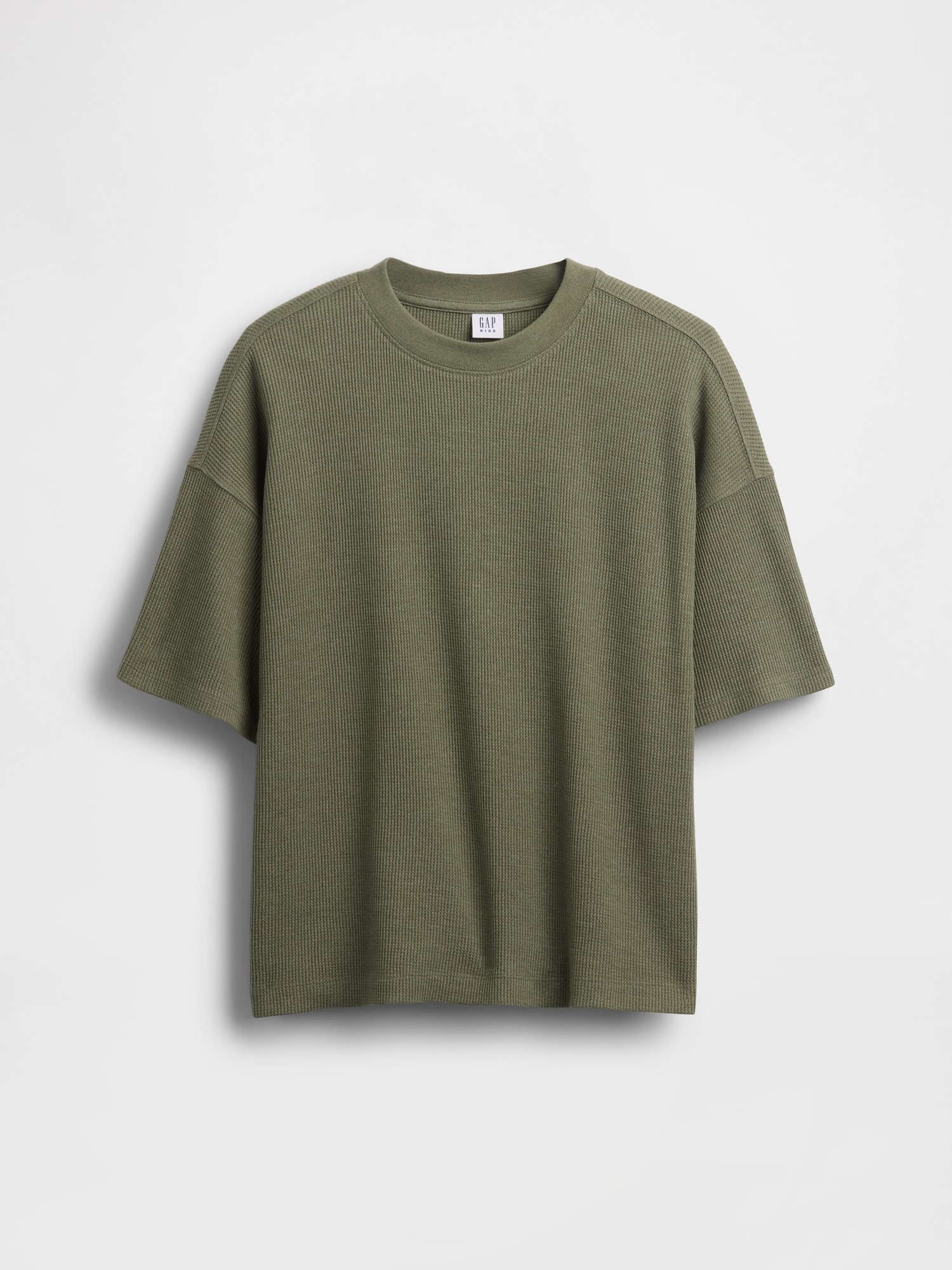 Kids Oversized Waffle T-Shirt
