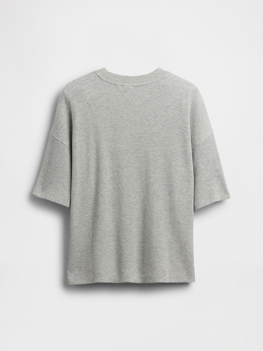 Image number 2 showing, Kids Oversized Waffle T-Shirt