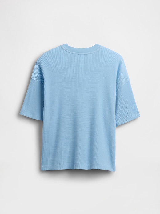 Image number 2 showing, Kids Oversized Waffle T-Shirt