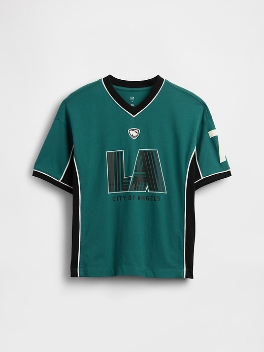 Image number 1 showing, Kids Oversized Jersey T-Shirt