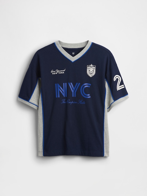 Kids Oversized Jersey T-Shirt