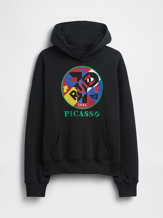 Image number 7 showing, Robert Indiana VintageSoft Graphic Hoodie