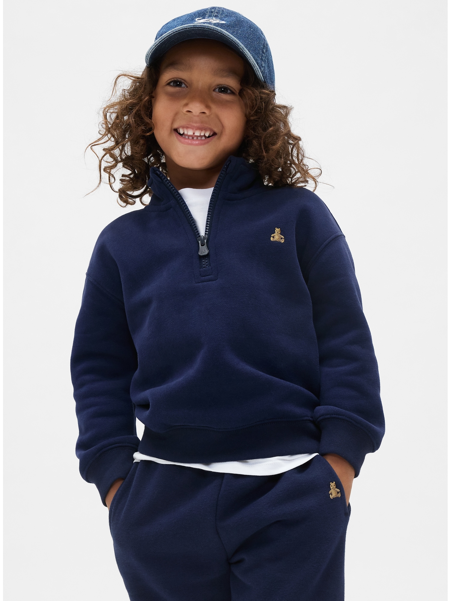 Baby & Toddler VintageSoft Quarter-Zip Pullover