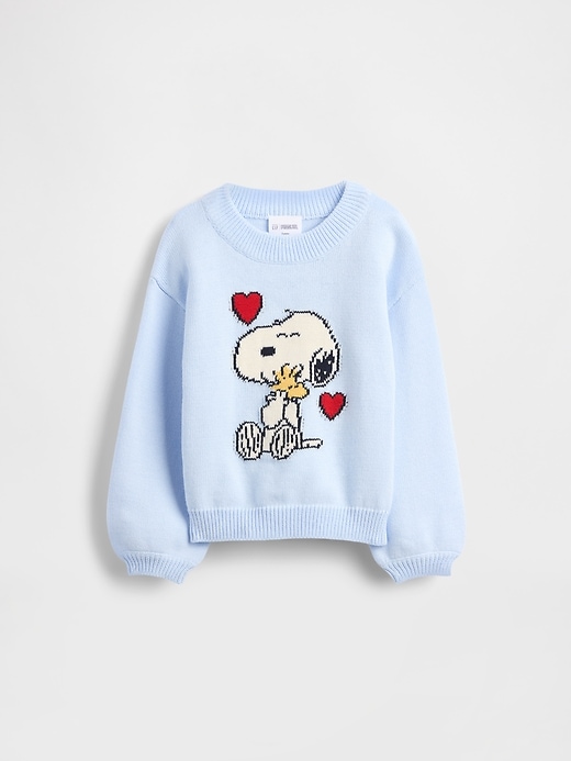 Image number 1 showing, Baby & Toddler Snoopy Crewneck Sweater