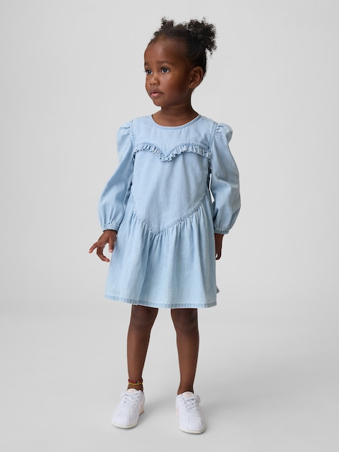 denim dress toddler Mayoral Perfect for birthday parties Toddler Denim Dresses | Gap