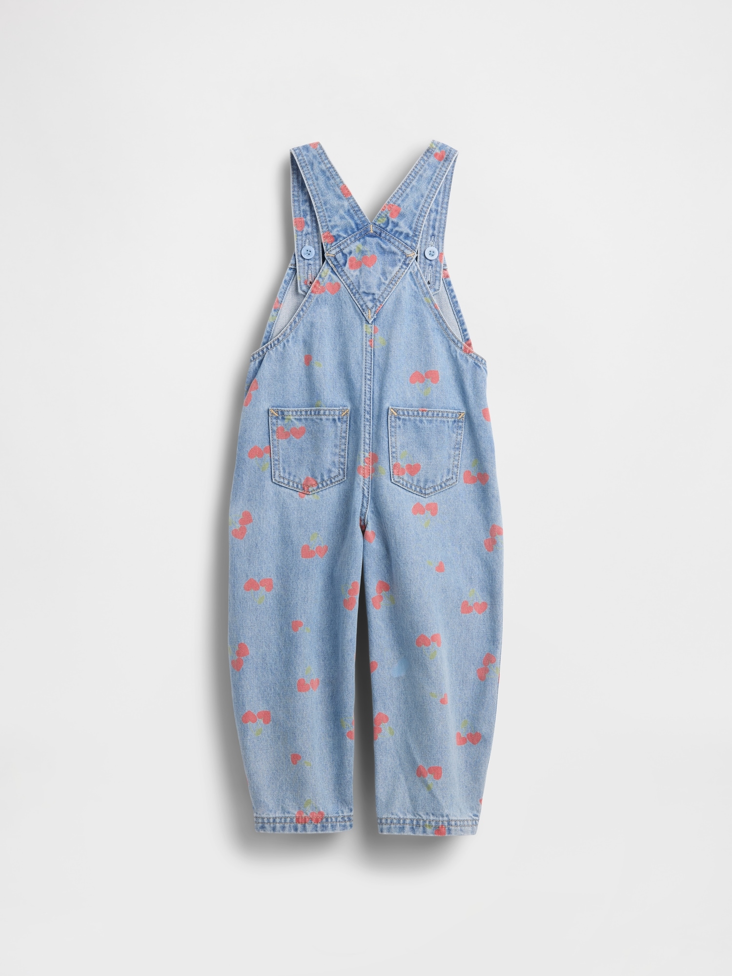 Baby & Toddler Heart Horseshoe Overalls