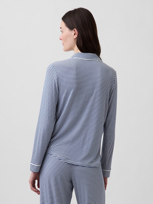 Image number 3 showing, Softest Modal PJ Shirt