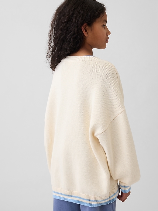 Image number 3 showing, Kids Oversized Tunic Sweater