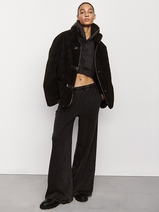 Image number 6 showing, VintageSoft Baggy Wide-Leg Sweatpants