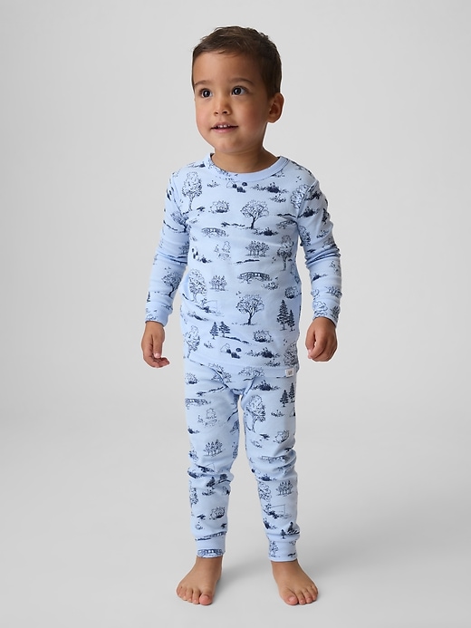 Image number 3 showing, Baby & Toddler Winnie The Pooh Organic Brushed Cotton PJ Set