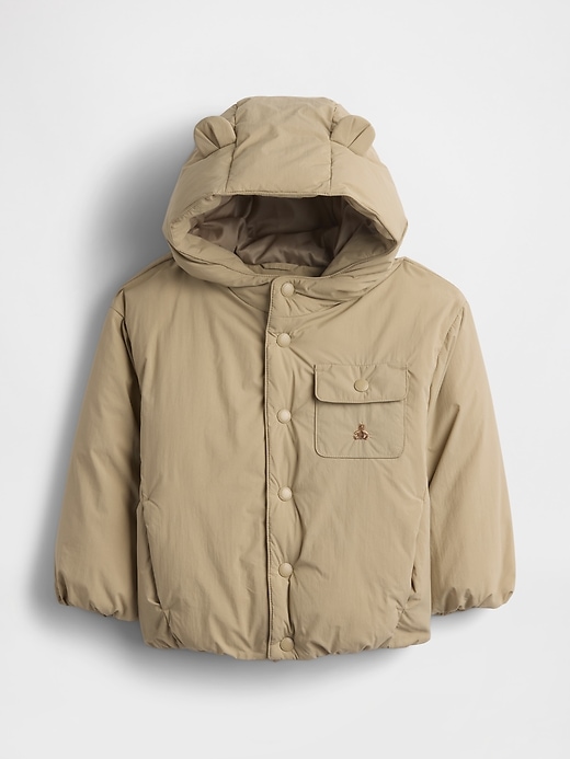 Image number 2 showing, Baby & Toddler Bear Puffer Jacket
