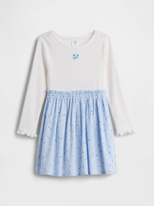 Image number 2 showing, Baby & Toddler Mixed Media Dress