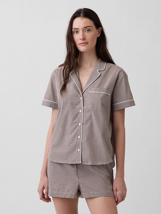 Image number 1 showing, Poplin PJ Shirt