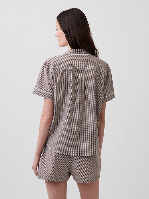 Image number 3 showing, Poplin PJ Shirt