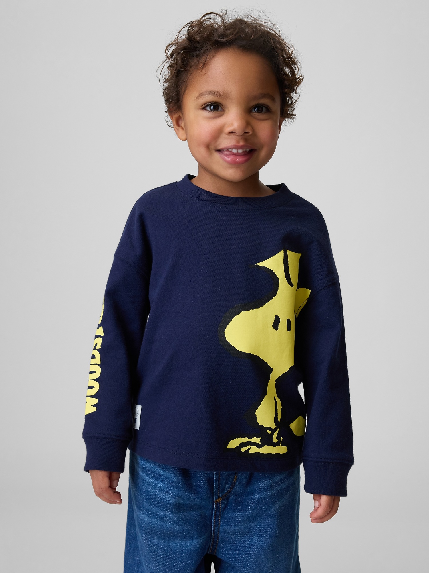 Детские футболки Gap Baby & Toddler Peanuts Graphic T-Shirt — фото 3