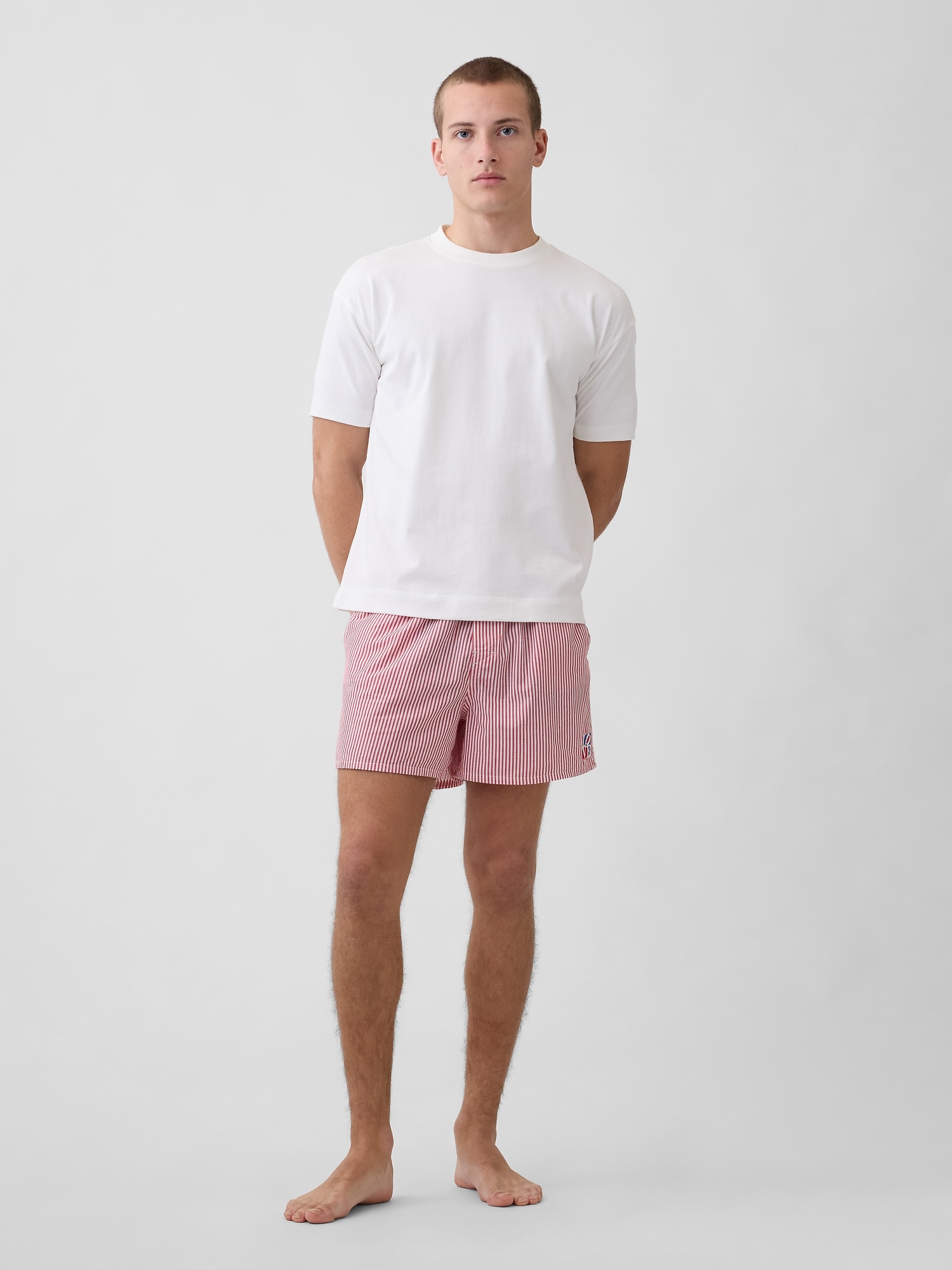 Robert Indiana LOVE Poplin PJ Boxer Shorts