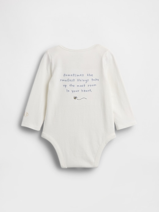Image number 2 showing, Baby Winnie The Pooh Organic Cotton Bodysuit