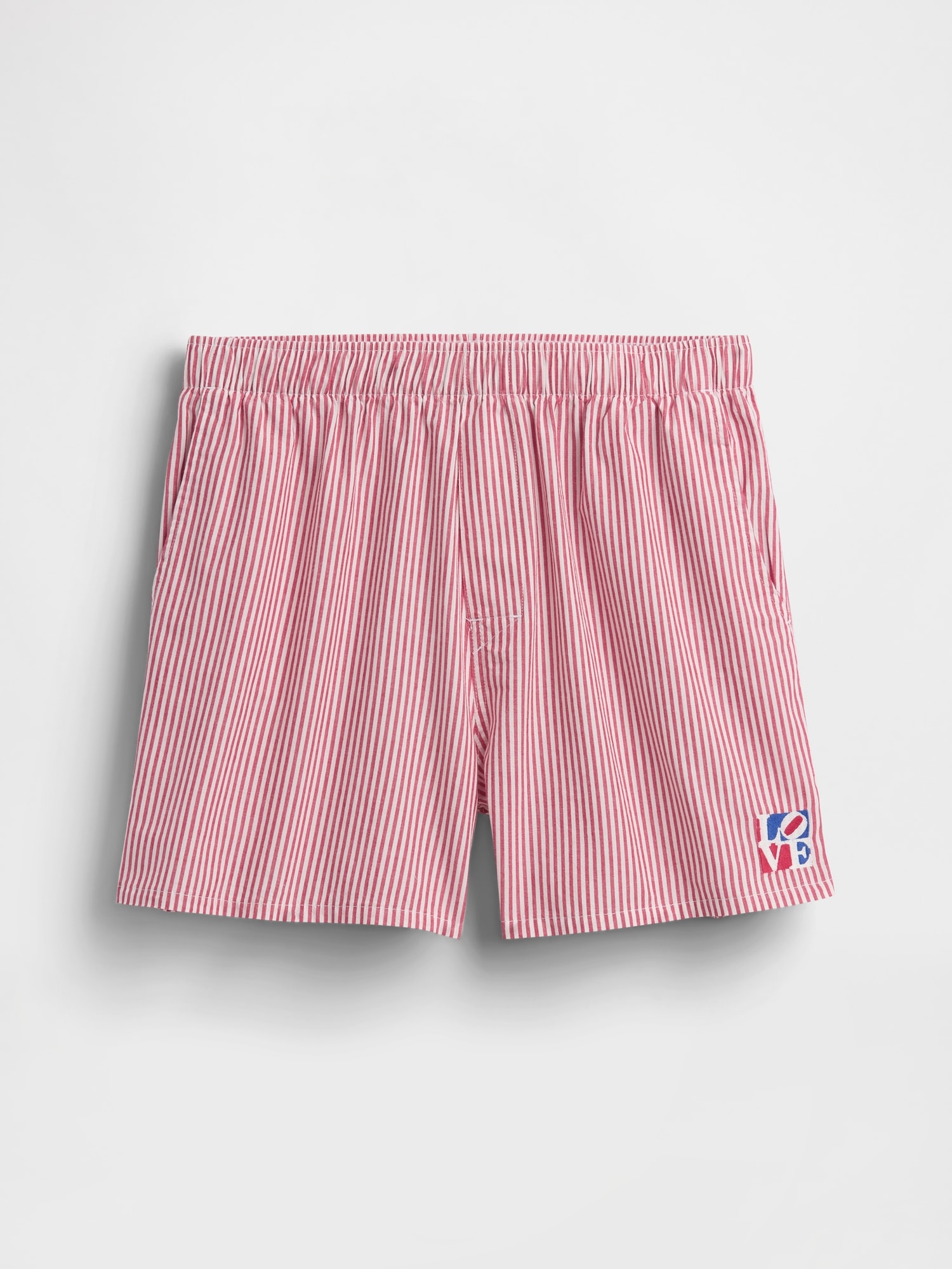 Robert Indiana LOVE Poplin PJ Boxer Shorts
