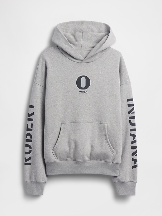 Image number 7 showing, Robert Indiana VintageSoft Graphic Hoodie