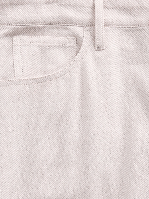 Image number 6 showing, Linen-Cotton Wide-Leg Pants