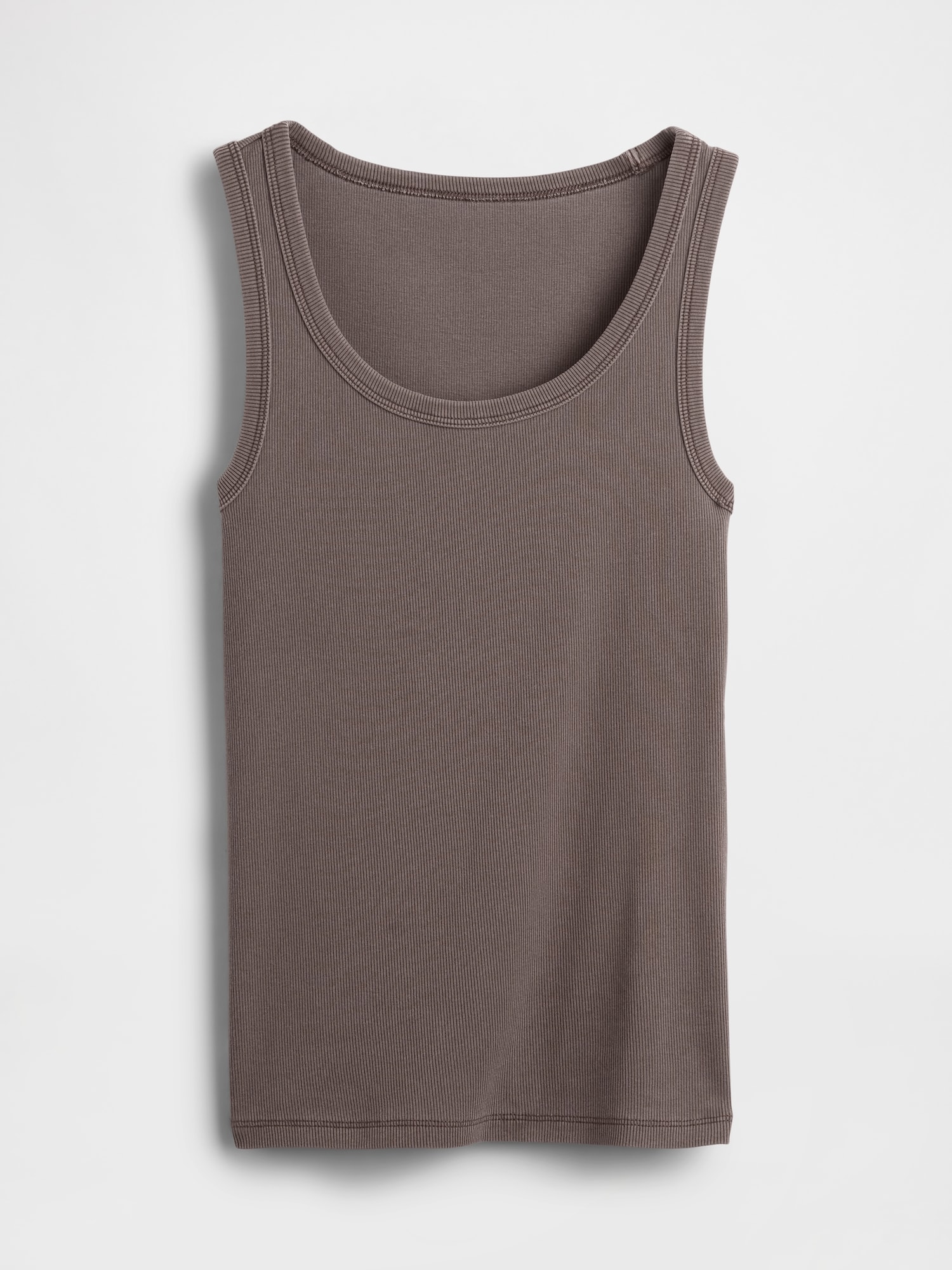 Женские топы Gap Rib Scoop Tank Top — фото 4