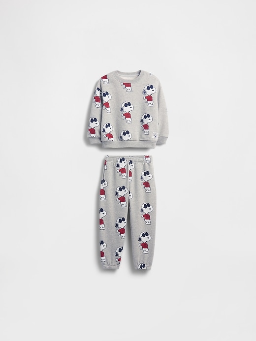 Image number 1 showing, Baby & Toddler VintageSoft Snoopy Outfit Set