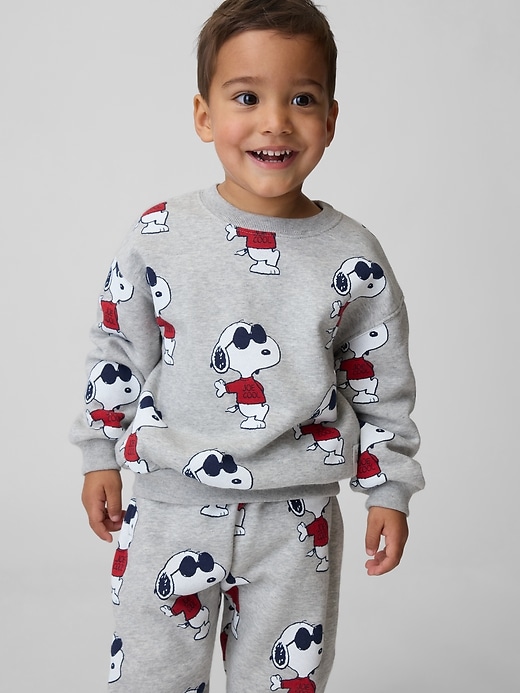 Image number 3 showing, Baby & Toddler VintageSoft Snoopy Outfit Set