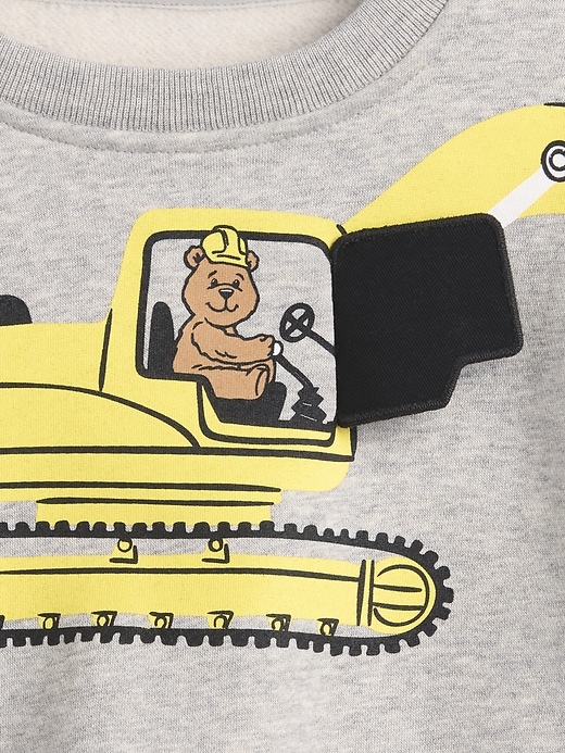 Image number 3 showing, Baby & Toddler VintageSoft Graphic Sweatshirt