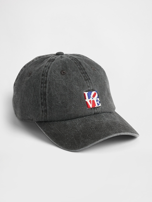 Image number 2 showing, Robert Indiana LOVE Baseball Hat