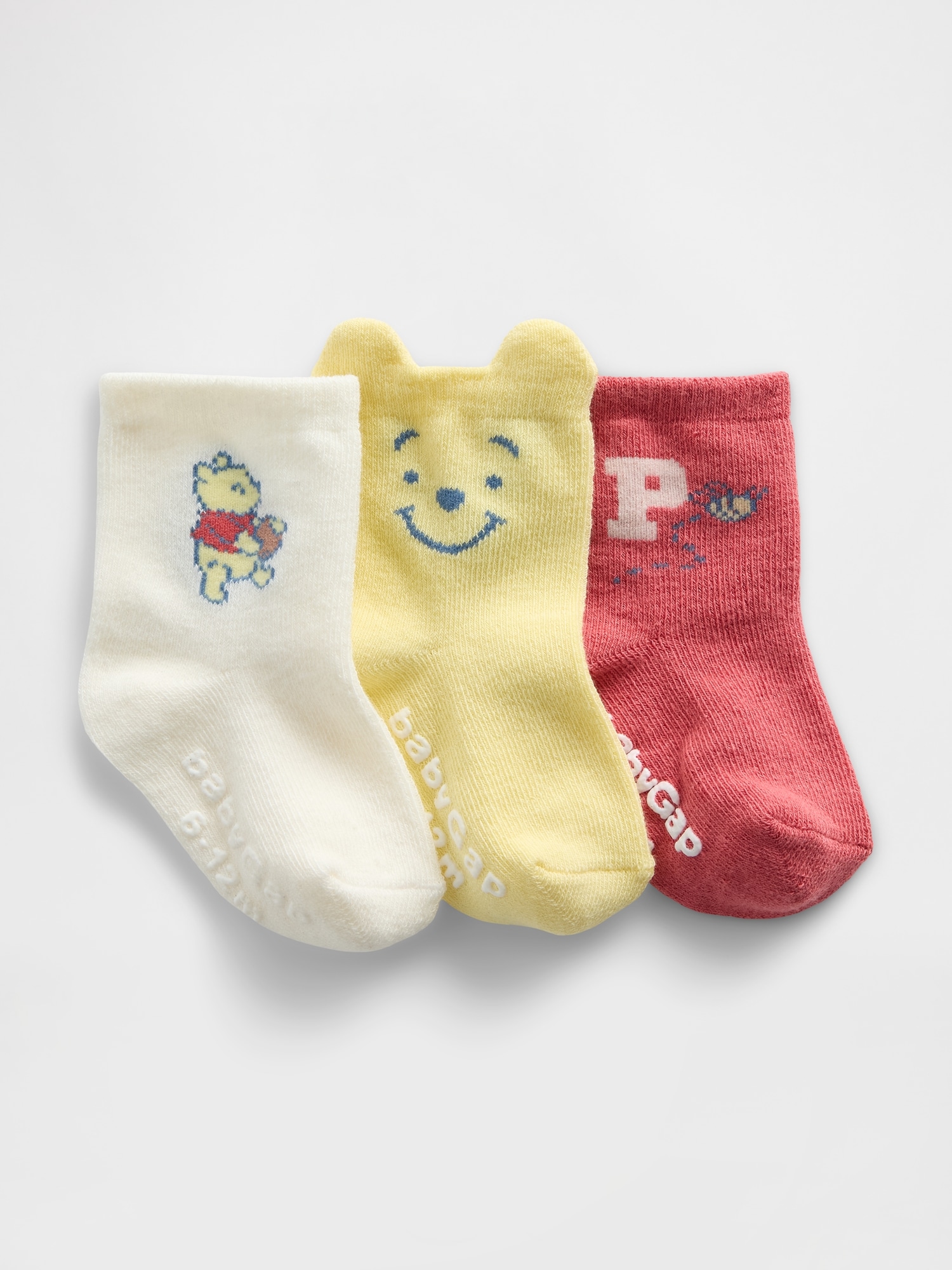 Baby Winnie The Pooh Socks (3-Pack)
