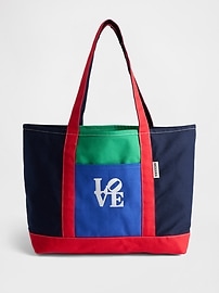 Image number 1 showing, Robert Indiana LOVE Tote Bag