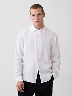 100% Linen Relaxed Shirt