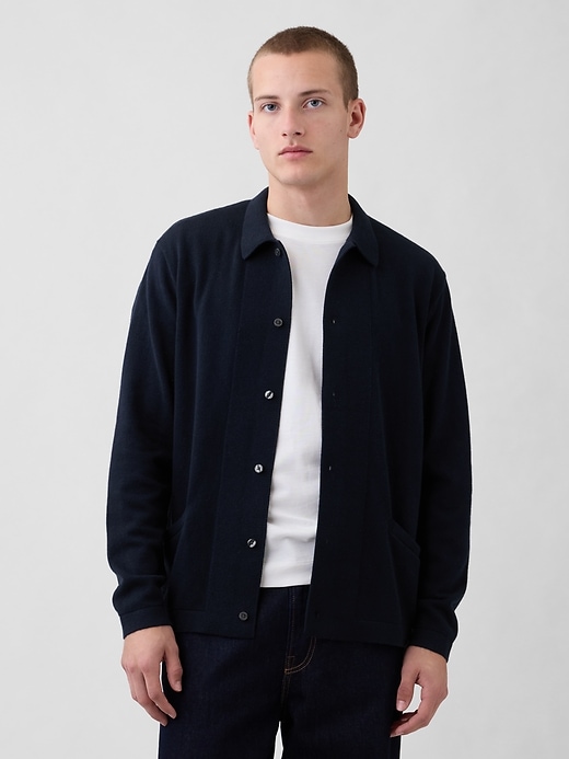 Image number 1 showing, Relaxed Cardigan Sweater