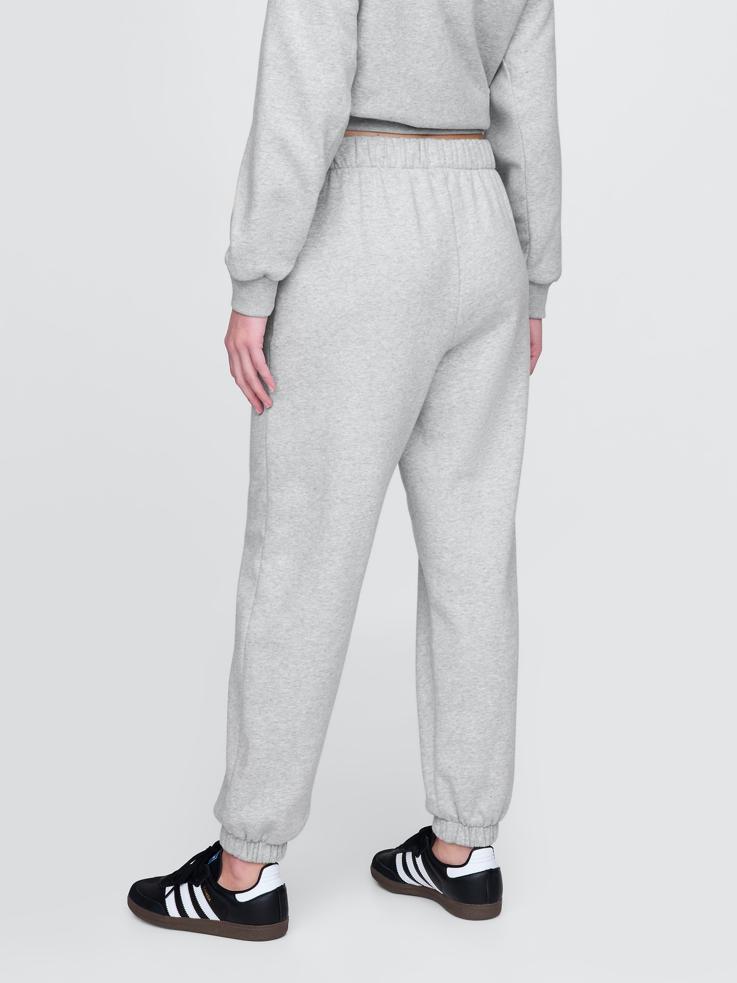 Женские брюки Gap High Rise VintageSoft Relaxed, цвет: Меланжевый серый — фото 4