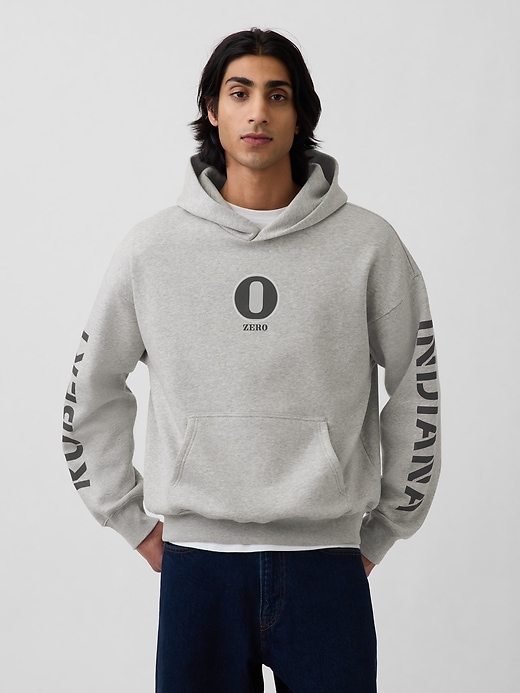 Image number 1 showing, Robert Indiana VintageSoft Graphic Hoodie