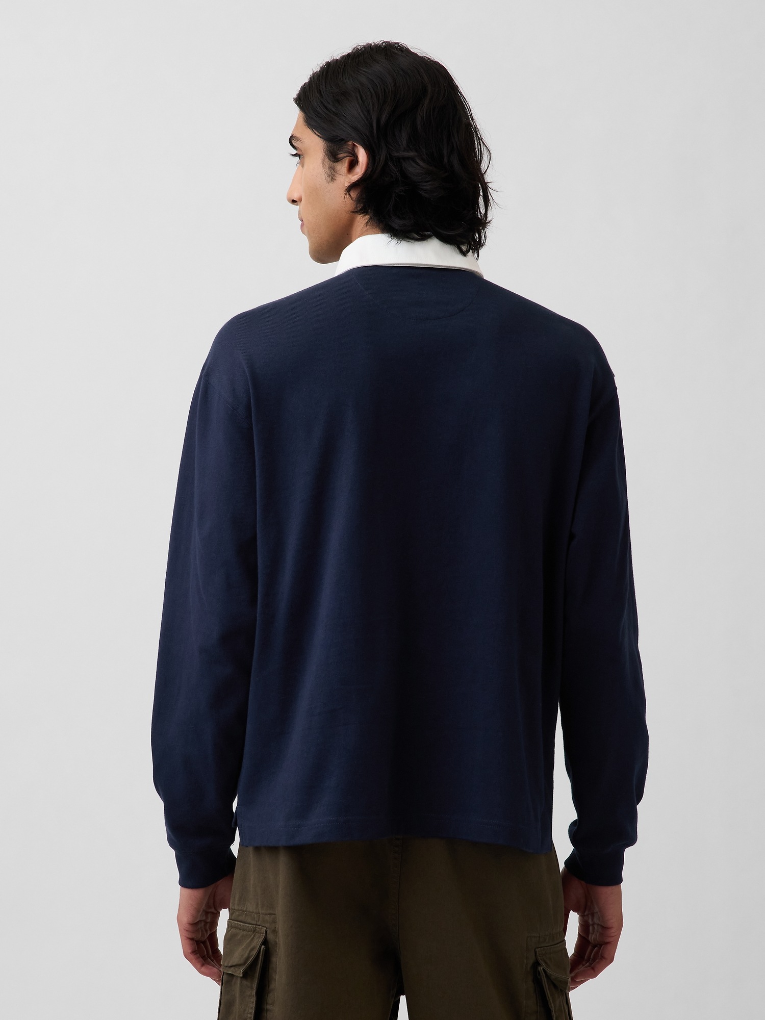 Мужские рубашки Gap Robert Indiana 1969 Polo Shirt — фото 3