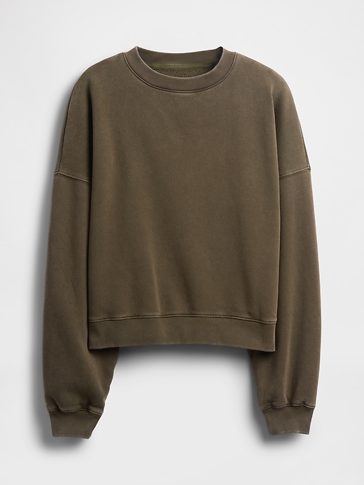 Image number 5 showing, VintageSoft Wedge Crewneck Sweatshirt